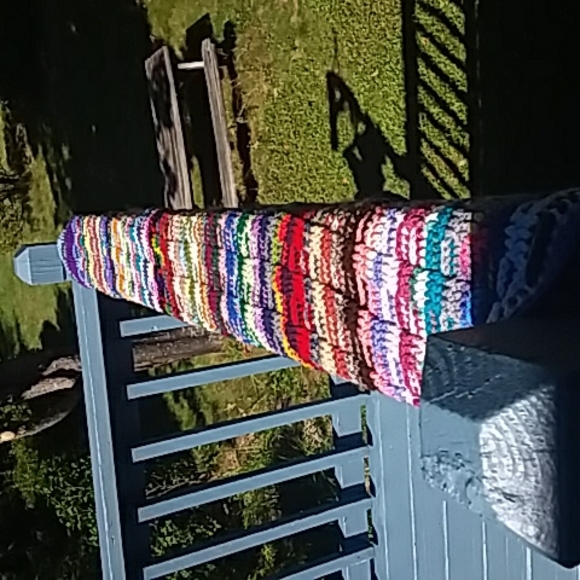 New Afgan Crochet Blanket Puff Weave Pattern - Picture 5 of 5